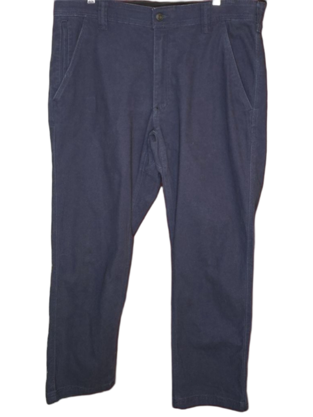CAT Caterpillar Flex Waist 5 Pocket Work Pants Navy 36x30 Stretch Straight Leg